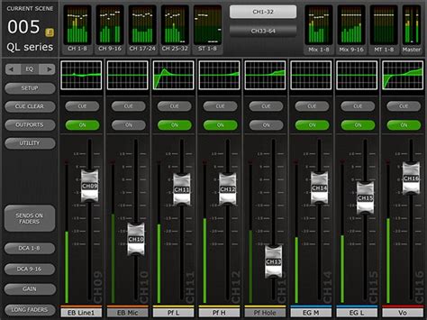 QL StageMix - Features - Professional Audio Software - Professional ...