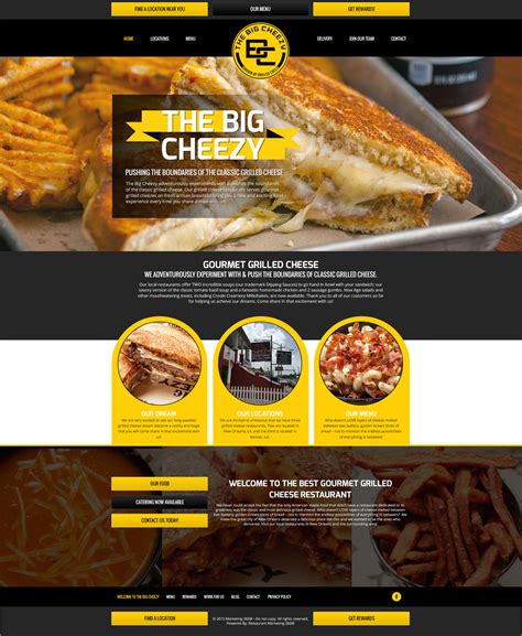 10 Awesome Restaurant Website Design Templates From Marketing 360® | Marketing 360®