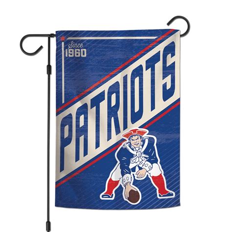 New England Patriots WinCraft 2-Sided 12'' x 18'' Garden Flag