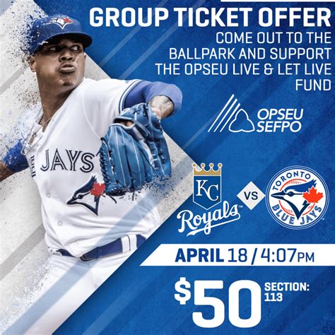 Toronto Blue Jays Group Ticket Offer – OPSEU SEFPO