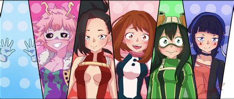 Class 1-A Girls || My Hero Academia by Leirin-Ayume on DeviantArt