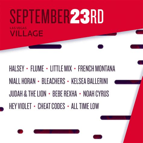 iHeartRadio Music Festival in Las Vegas Announces Daytime Village Lineup