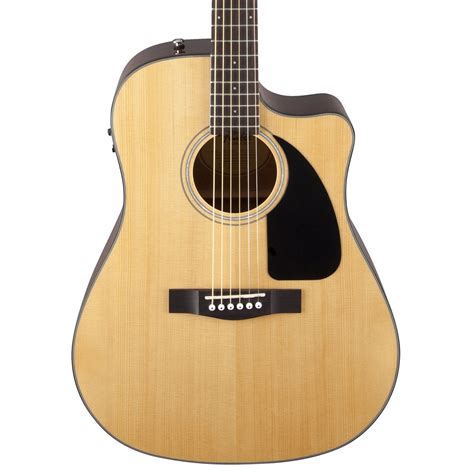 Fender CD-60CE acoustic guitar with pickup, hard case and free set up | Mass Street Music