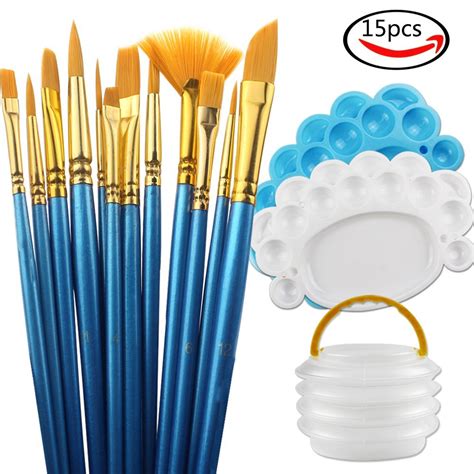 12 Piece Acrylic Paint Brush Set - All Reborn Babies