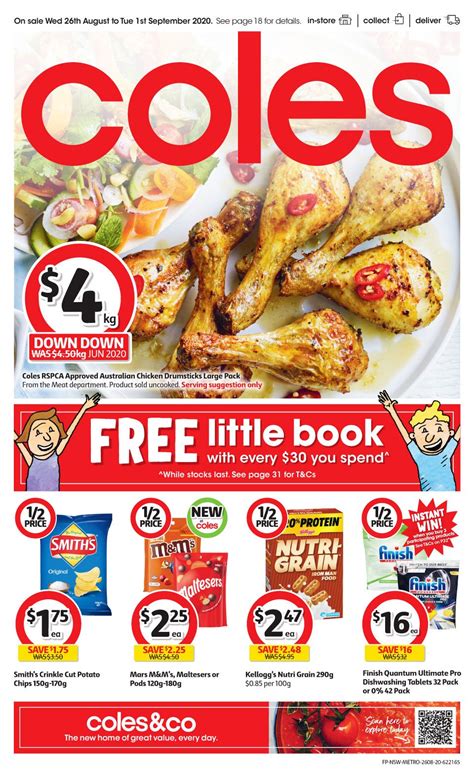 Coles Catalogue 26th August - 1st September 2020 Next Week Preview Vegetable Pie, Meat Shop ...