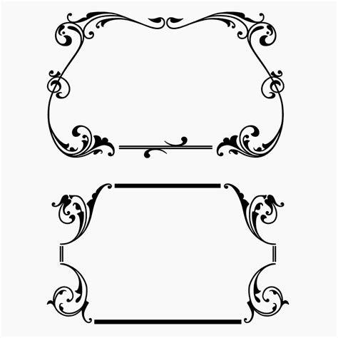 Scroll line borders | CRAFTSMANSPACE