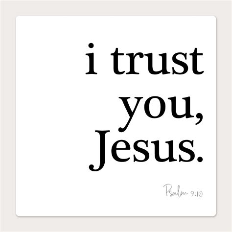 everBe Designs - Metal Print - i trust you, Jesus.