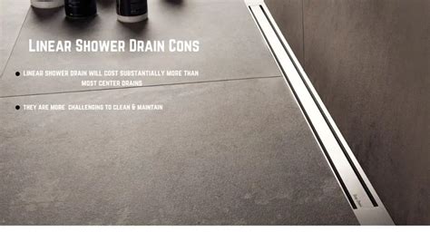 Linear Shower Drain Pros and Cons - A Complete Guide 2023