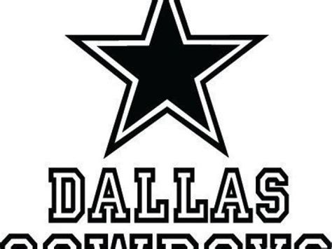 Dallas Cowboys Clipart Black And White Clipart Station | Images and ...