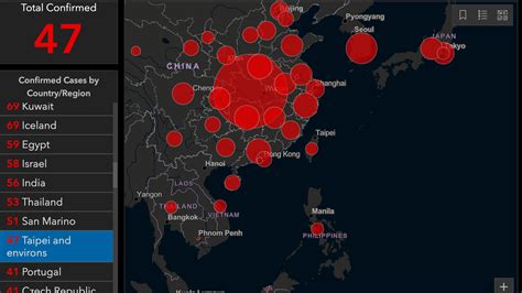 "Taiwan" to "Taipei" Johns Hopkins coronavirus map changed | Sinlung