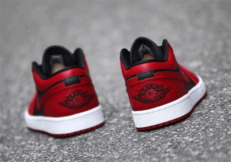 Air Jordan 1 Low Varsity Red 553558-606 Release Date - SBD