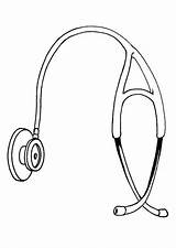 Coloring Page stethoscope  Free Printables Img 12128 sketch template