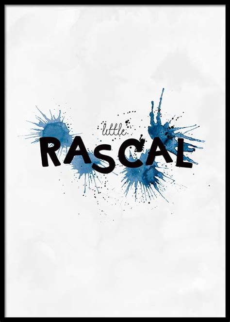 LITTLE RASCAL POSTER – Postersprints