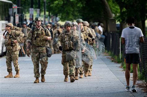 Trump ending military response to George Floyd protests in DC