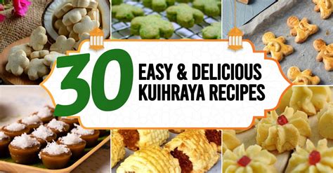 30 Easy & Delicious Kuih Raya Recipes Malaysia | My Weekend Plan