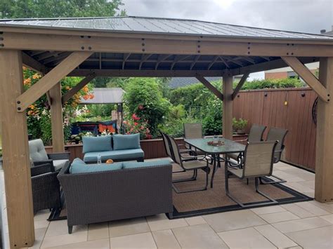 Yardistry gazebo 12×16 , what a great addition to our outdoor oasis | Deck designs backyard ...