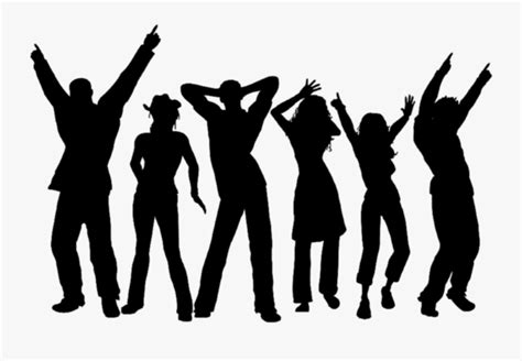 Group Dance Silhouette Transparent , Free Transparent Clipart - ClipartKey