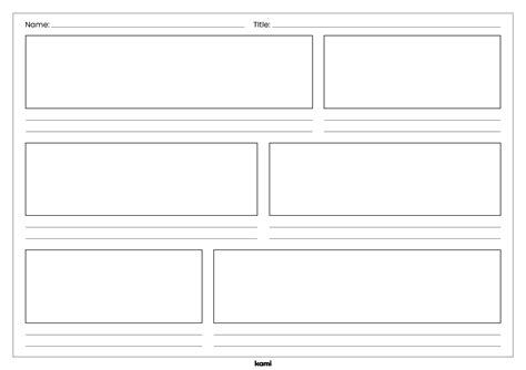 Comic Strip Story Board for Teachers | Perfect for grades 10th, 11th ...