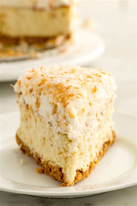 Toasted Coconut Cheesecake If you love coconut, you'll go coco loco ...