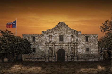 The Alamo Mission in San Antonio Photograph by Randall Nyhof - Fine Art ...