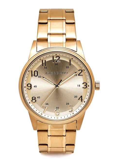 Buy Giordano Classic-Men's Gold Stainless Steel G1812-22 2021 Online ...