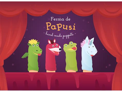 Puppet Stage by oanamun on Dribbble