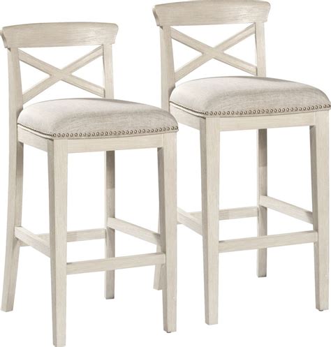 White Wood Counter Stools – HOMYSTYLE