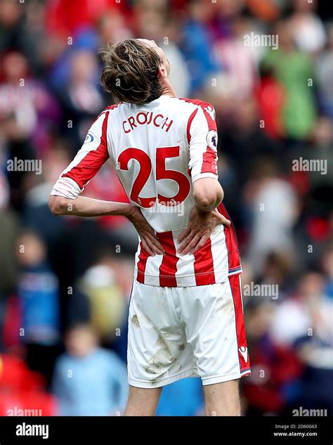 Stoke City's Peter Crouch Stock Photo - Alamy