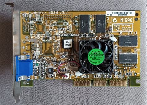 Karta graficzna MSI Riva TNT2 PRO 32MB MS8806 v1.1 | Białystok | Kup teraz na Allegro Lokalnie