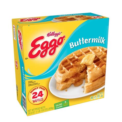 Eggo Waffles Nutrition Facts Label - Pensandpieces