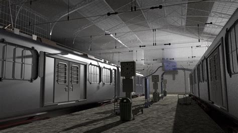 City 17 Train Station - Half Life 2 | 3D CAD Model Library | GrabCAD