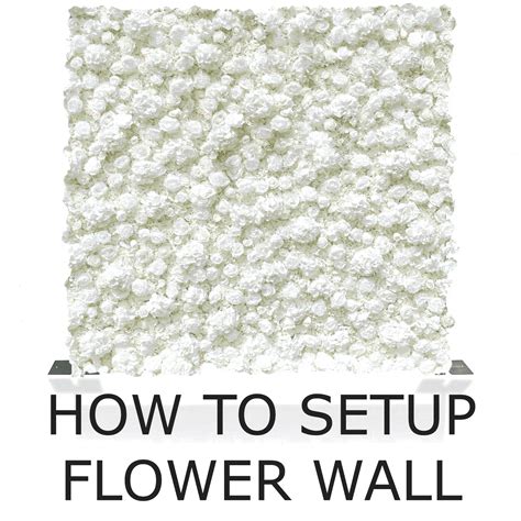 How To Make A Roll Up Flower Wall Backdrop | Best Flower Site