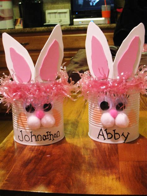 my pinterest inspired easter baskets!!! made them for the kids i nanny ...