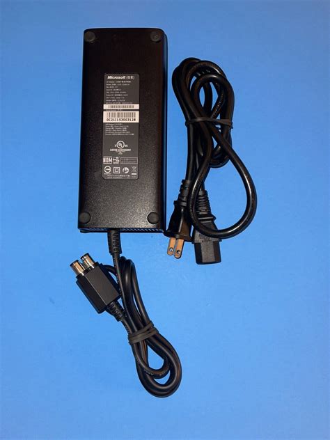 OEM Xbox 360 Slim S Console Power Supply Brick AC Adapter - AUTHENTIC ...