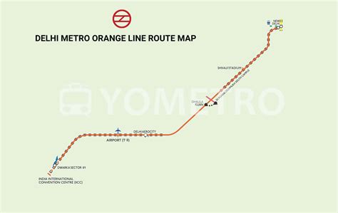 Delhi Metro Map 2024, Stations & Metro Lines Maps - YoMetro