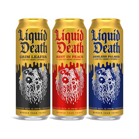 Beverage Company Liquid Death Murders Thirst and Tired Marketing ...