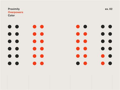 Gestalt Proximity Examples