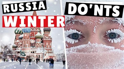 DON'T do this in Russian winter | Russia winter travel tips - YouTube