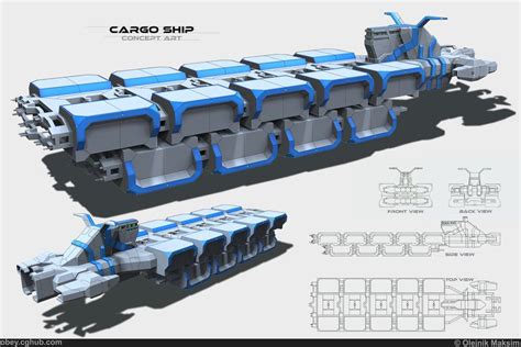 Big cargo ship | Space ship concept art, Cargo shipping, Space engineers