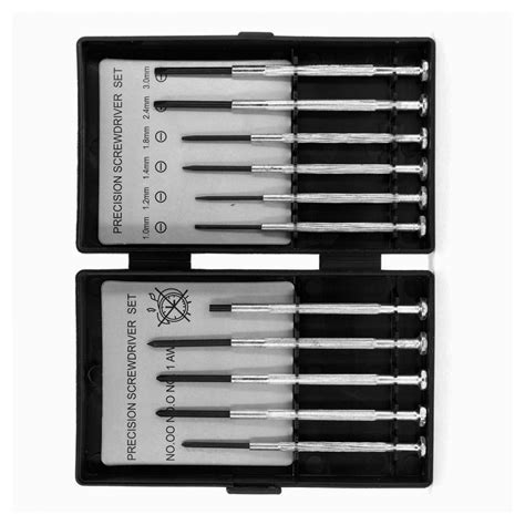 Set precision screwdrivers (11 pieces) - Wood, Tools & Deco