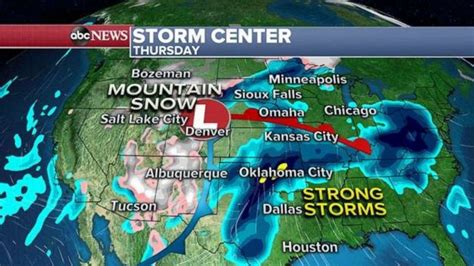 Storm hitting California with up to 6 feet of snow possible - ABC News