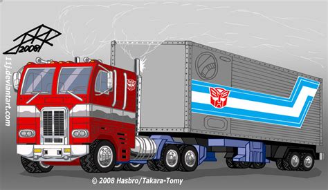 TFG1: OPTIMUS PRIME ALT MODE by 11J on DeviantArt