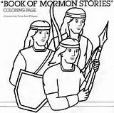 LDS Book Of Mormon Coloring Pages Free Image Download sketch template