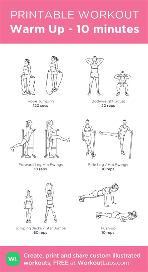 Warm Up Exercises Before Gym