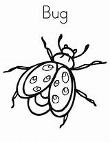 Free Printable Bug Coloring Pages For Kids sketch template