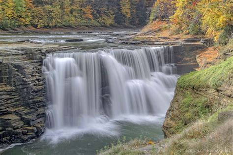 Letchworth State Park waterfall images