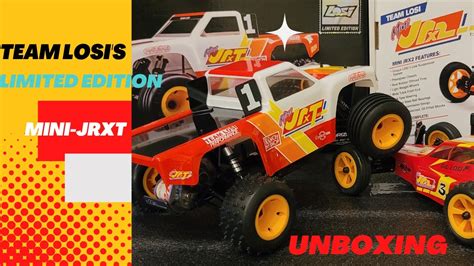 Newly Released LIMITED EDITION Team Losi Mini JrXT Stadium Truck Unboxing! - YouTube