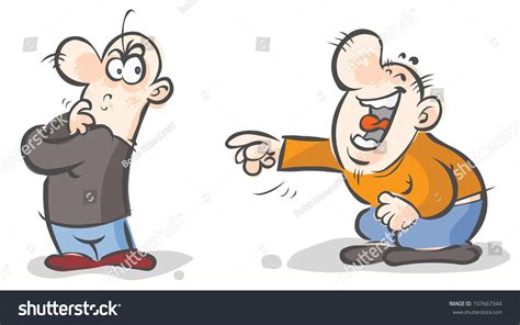 Two Cartoon Characters Different Mood Stock Vector (Royalty Free) 107667344 | Shutterstock