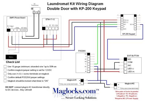 Electromagnetic Lock Circuit Diagram