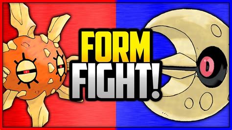 Solrock vs Lunatone | Pokémon Form Fight - YouTube